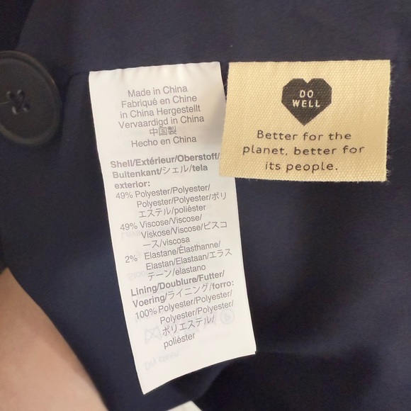 Madewell Plaid Blazer - Brown - Picture 3 of 3